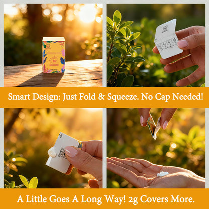 【Sensitive Skin Friendly】SOLASAFE Sunscreen Card SPF30+ PA++++ | 10 Sheets | 2g Full Body | Lightweight | Office Daily Portable